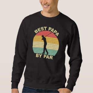 Sweatshirt Meilleur Papa Par - Golf