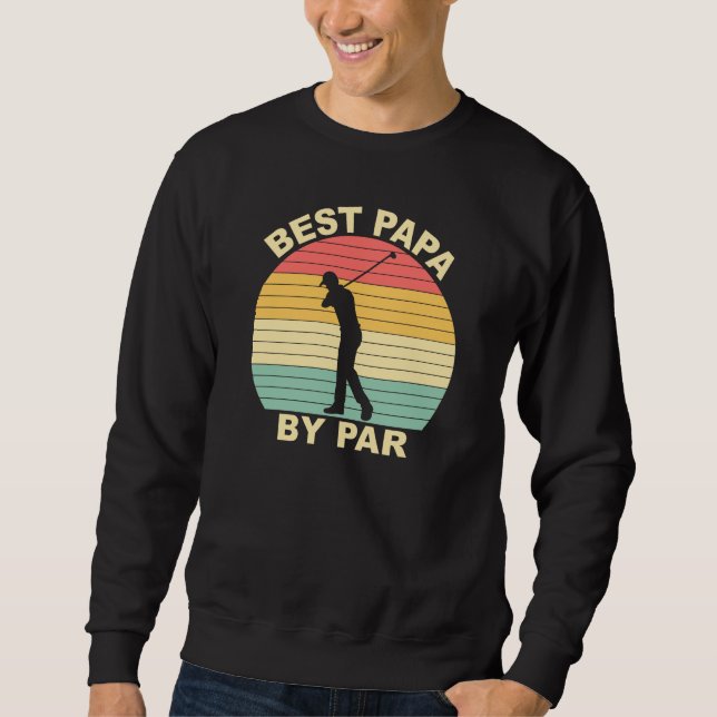 Sweatshirt Meilleur Papa Par - Golf (Devant)