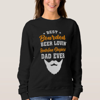 Sweatshirt Meilleur papa schnauzer miniature barbu amateur de