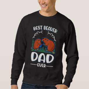 Sweatshirt Meilleur Père de castor jamais