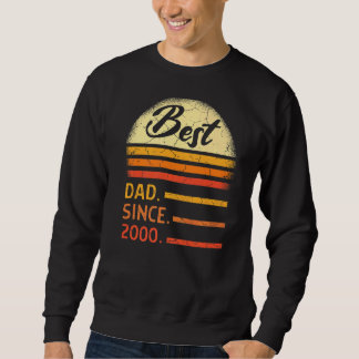 Sweatshirt Meilleur Père Depuis 2000 Fête des pères De Son Da