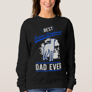Sweatshirt Meilleur père Italian Greyhound pour homme italien
