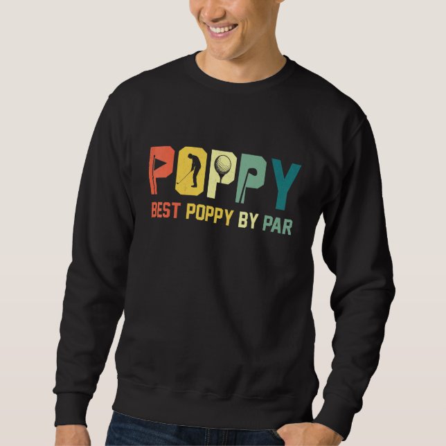 Sweatshirt Meilleur Poppy Par Par Golf (Devant)