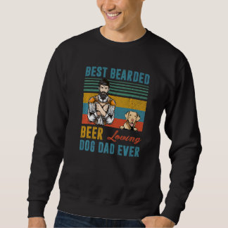 Sweatshirt Meilleur Porté Bière Aimant Chien Papa Chesapeake 