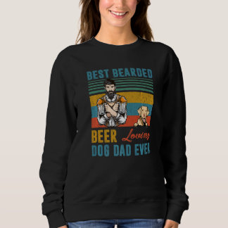 Sweatshirt Meilleur Porté Bière Aimant Chien Papa Chesapeake 