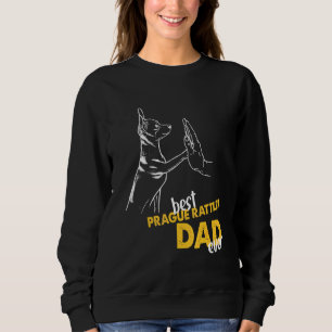Sweatshirt Meilleur Prague Rattler Papa Jamais Chien Prague R