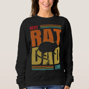 Sweatshirt Meilleur Rat Papa Jamais Animal Rat Rodent Amoureu