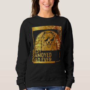 Sweatshirt Meilleur Samoyed Papa Ever chien papa pour hommes 