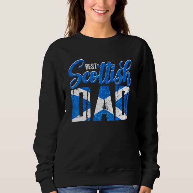 Sweatshirt Meilleur Scottish Papa Scotland Daddy Famille Scot (Devant)