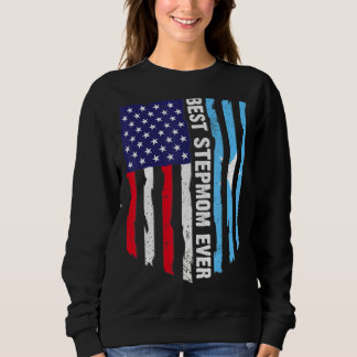 Sweatshirt Meilleur Stepmere Ever Américain Somalie Drapeau G