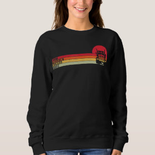 Sweatshirt Meilleur Truckin Mamma Ever Maman Retro Trucker Bi