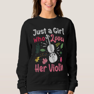 Sweatshirt Meilleur Violon Pour Femme Violon Violoniste Playe