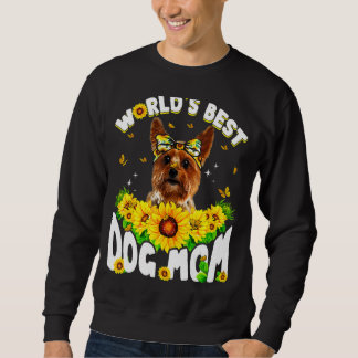 Sweatshirt Meilleur Yorkshire Terrier Chien Maman Maman D