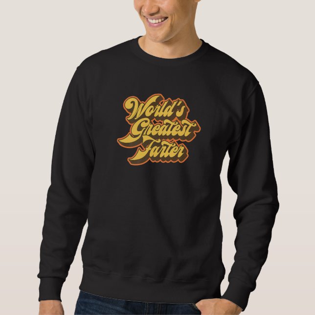 Sweatshirt Meilleure Fête des pères de plaisanterie de panier (Devant)