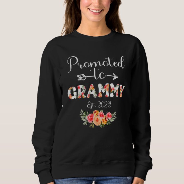 Sweatshirt Meilleure Grammy Ever Femmes Décoration Fleur Gran (Devant)