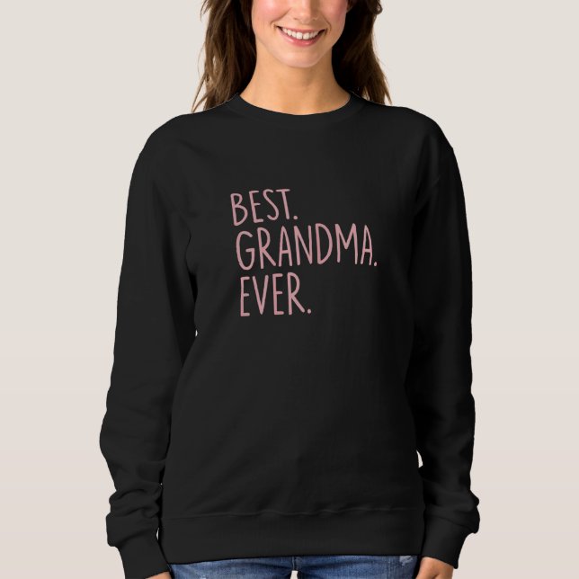 Sweatshirt Meilleure grand-mère (Devant)
