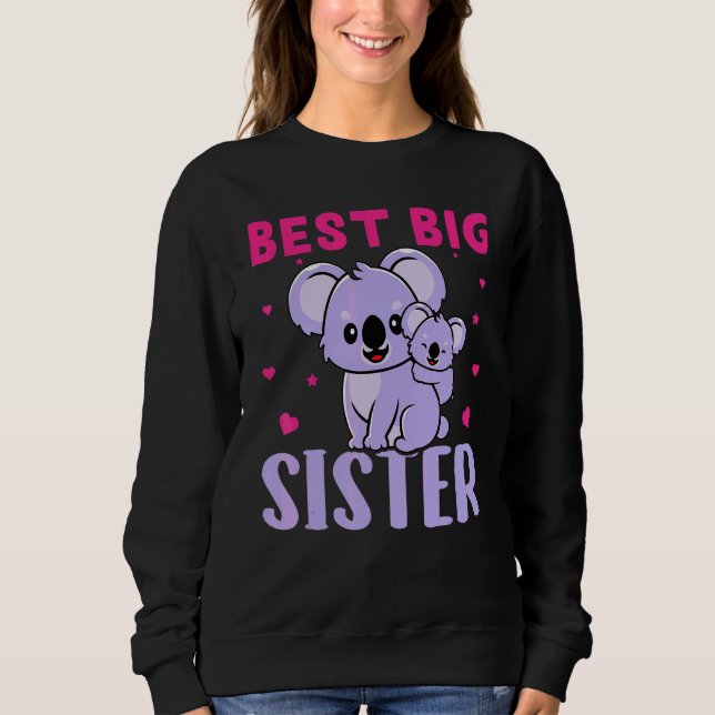 Sweatshirt Meilleure Grande Sœur 1 (Devant)