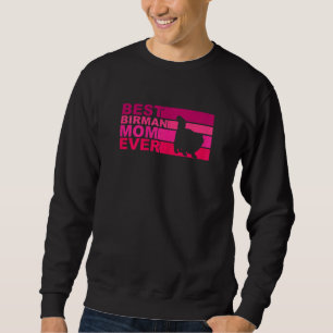 Sweatshirt Meilleure Maman Birman Femme