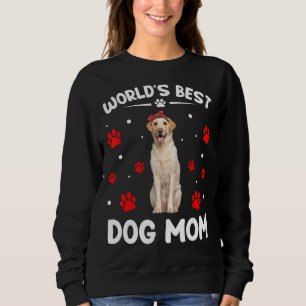 Sweatshirt Meilleure maman de chien du Labrador au monde Fête