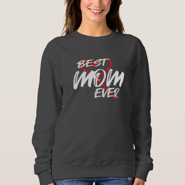 Sweatshirt Meilleure maman jamais (Devant)