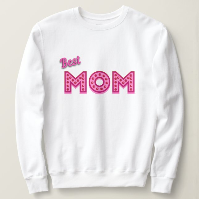 Sweatshirt Meilleure Maman Meilleure Maman Jamais Meilleure M (Design devant)