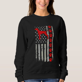 Sweatshirt Meilleure Maman Papa Poméranie Firefighter Drapeau