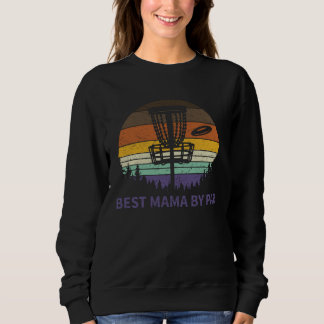 Sweatshirt Meilleure Maman Par Disc Golf Tee Papa Frisbee G