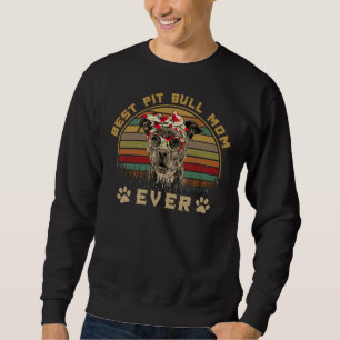 Sweatshirt Meilleure maman Pitbull