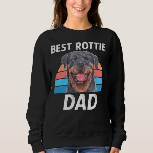 Sweatshirt Meilleure Rottie Papa Mens Rottweiler race Chien