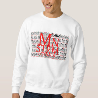 Sweatshirt mélange d'habillement de mnstrm