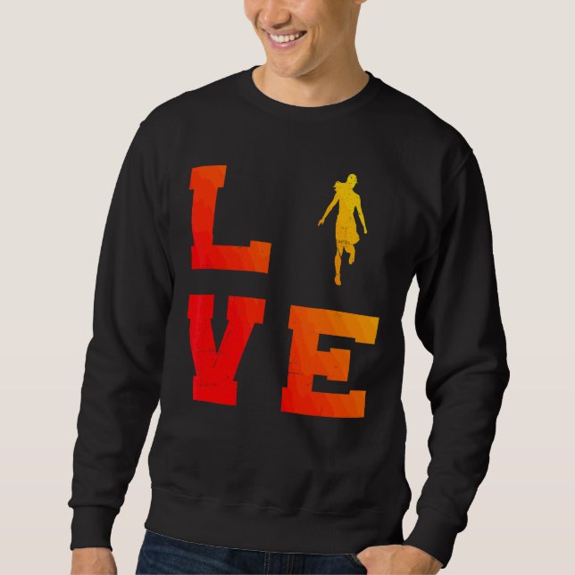 Sweatshirt Melbourne Shuffle Shuffle Danseuse féminine (Devant)