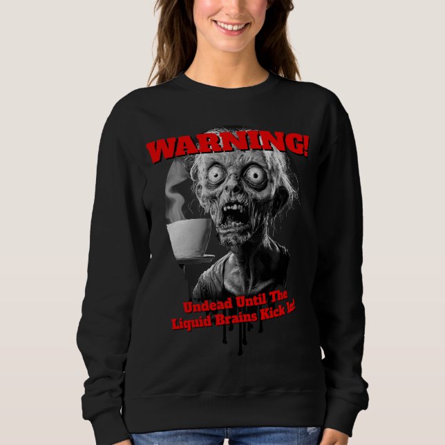 Sweatshirt Melvin : Matins Cerveau Liquide (Devant)