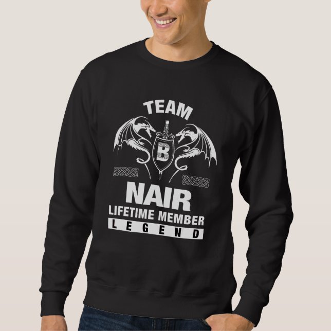 Sweatshirt Membre à vie de l'équipe Nair   (Devant)