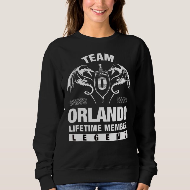 Sweatshirt Membre à vie de l'équipe Orlando (Devant)
