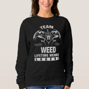 Sweatshirt Membre à vie de l'équipe Weed