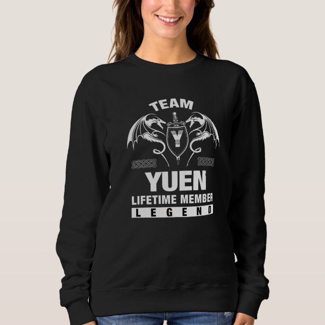 Sweatshirt Membre à vie de Team Yuen (Devant)