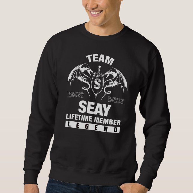 Sweatshirt Membre à vie Team Seay (Devant)