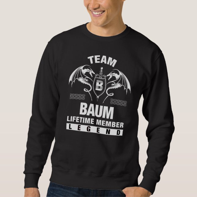 Sweatshirt Membre de l'équipe Baum à vie (Devant)