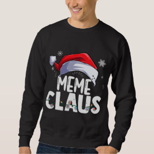Sweatshirt Mème Claus Xmas Famille Correspondance Grand-mère 