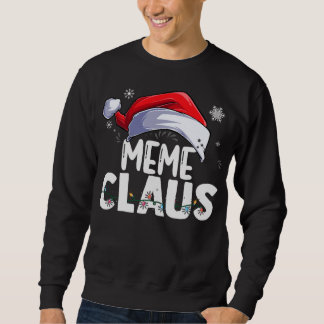 Sweatshirt Mème Claus Xmas Famille Correspondance Grand-mère