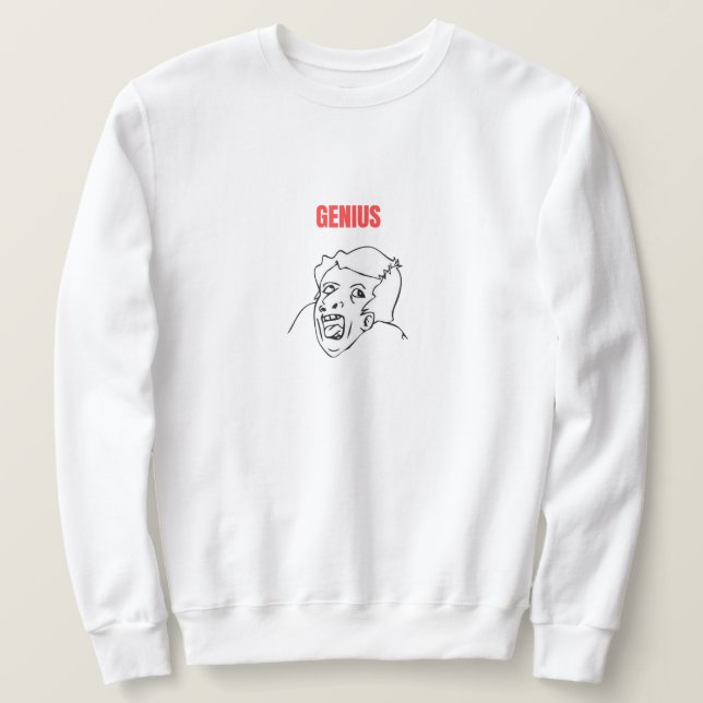 Sweatshirt Mème génial (Design devant)