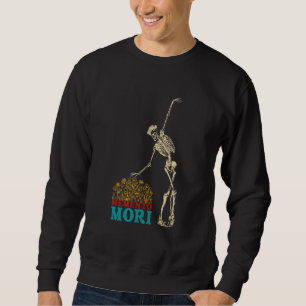 Sweatshirt Memento Mori Skeleton Le stoïcisme catholique se s