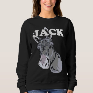 Sweatshirt Mèmes de citations d'âne drôle Âne de jeu de mots