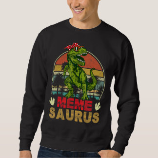 Sweatshirt Mémoire rétro vintage Dinosaur Trex