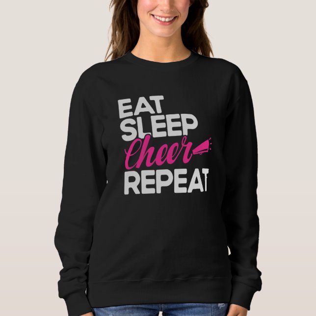 Sweatshirt Meneuse de claques Manger Dormir Mener la claque R (Devant)