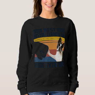Sweatshirt Mens Best Boston Terrier Papa Jamais Chien Père de