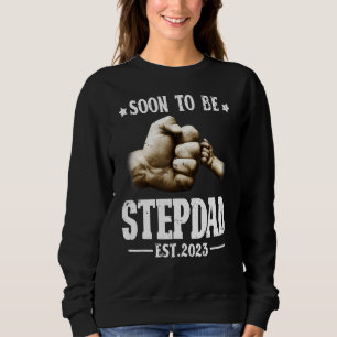 Sweatshirt Mens Bientôt Être Stepdad Annonce De Grossesse 202