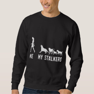 Sweatshirt Mens Black Labrador Retriever Me My Followers Lab