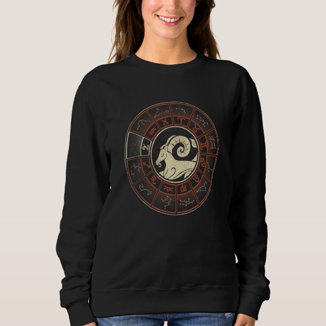 Sweatshirt Mens Capricorn Zodiac (Devant)