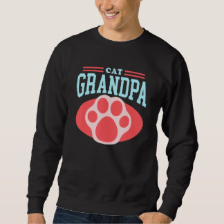 Sweatshirt Mens Cat Grandpa Kitty Cat Owner Kitten Cats 2